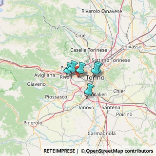 Mappa Corso Torino, 10095 Grugliasco TO, Italia (38.586)