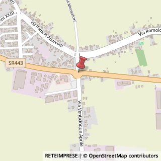 Mappa Via della Tecnica, 5, 45010 Villadose, Rovigo (Veneto)