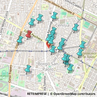 Mappa Via Rossana, 10141 Torino TO, Italia (0.4685)