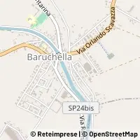 Map Giacciano con Baruchella