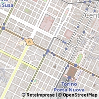 Mapa Torino