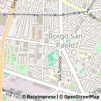 Mapa Torino