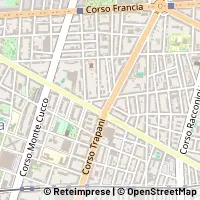 Mapa Torino