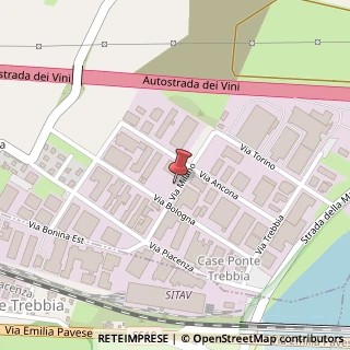Mappa Via Milano, 10, 29010 Calendasco, Piacenza (Emilia Romagna)