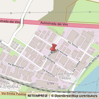 Mappa Via Milano, 6, 29010 Calendasco, Piacenza (Emilia Romagna)