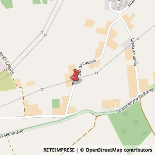 Mappa Strada Cascine, 44, 46035 Ostiglia MN, Italia, 46035 Ostiglia, Mantova (Lombardia)