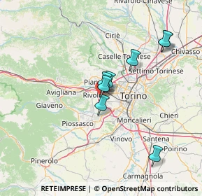 Mappa Corso C. G. Allamano, 10098 Rivoli TO, Italia (23.20636)