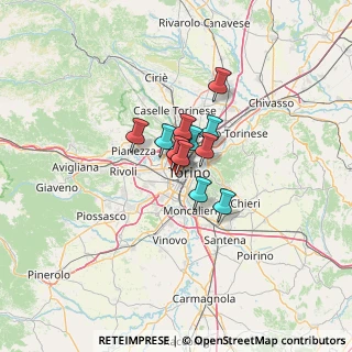 Mappa Via Osasco, 10141 Torino TO, Italia (6.29417)