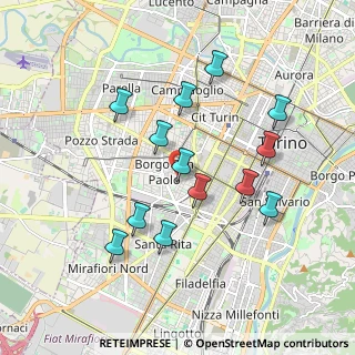 Mappa Via Osasco, 10141 Torino TO, Italia (1.76)