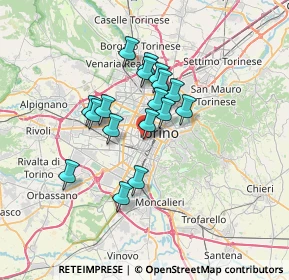 Mappa Corso Generale Giuseppe Govone, 10129 Torino TO, Italia (5.19471)