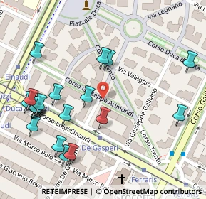 Mappa Corso Trento, 10129 Torino TO, Italia (0.152)