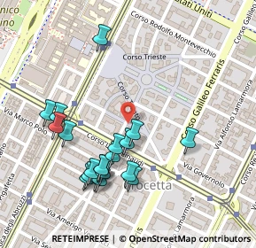 Mappa Corso Generale Giuseppe Govone, 10129 Torino TO, Italia (0.2505)