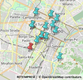 Mappa Corso Generale Giuseppe Govone, 10129 Torino TO, Italia (1.4)