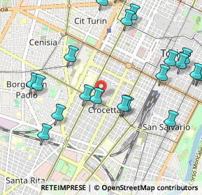 Mappa Corso Generale Giuseppe Govone, 10129 Torino TO, Italia (1.247)