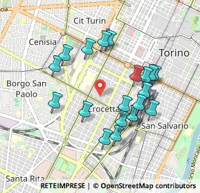 Mappa Corso Trento, 10129 Torino TO, Italia (0.8685)