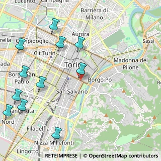 Mappa C.so Vittorio Emanuele II, 10125 Torino TO, Italia (2.85182)
