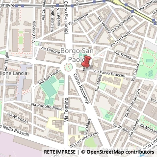 Mappa Via Paolo Braccini, 95, 10141 Torino, Torino (Piemonte)