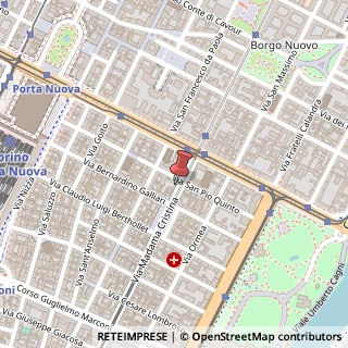 Mappa Via Madama Cristina, 8, 10125 Torino, Torino (Piemonte)