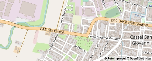 Mappa Piacenza