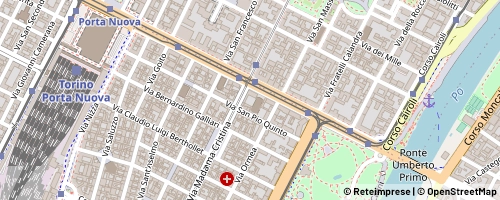 Mappa Turín