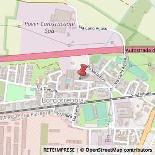 Mappa Via Boreca, 27, 29121 Piacenza, Piacenza (Emilia Romagna)