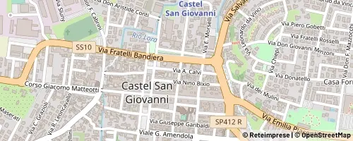 Mappa Castel San Giovanni