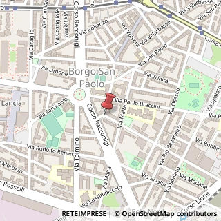 Mappa Via Francesco Millio,  64, 10141 Torino, Torino (Piemonte)