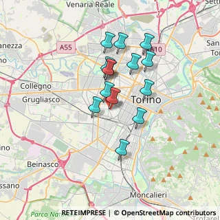 Mappa Via Lurisia, 10141 Torino TO, Italia (2.83214)