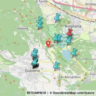 Mappa Strada Vicinale della Girba, 10051 Avigliana TO, Italia (1.9495)