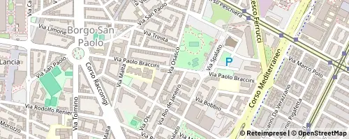 Mappa Torino