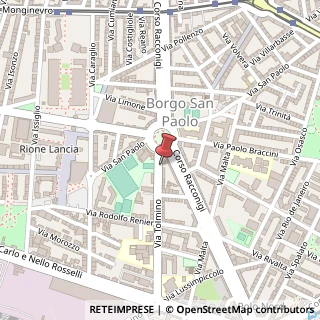 Mappa Via Tolmino, 7, 10141 Torino, Torino (Piemonte)
