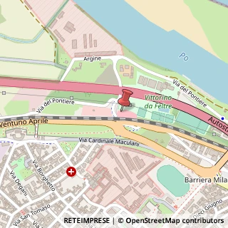 Mappa Via del Pontiere, 25, 29121 Piacenza, Piacenza (Emilia Romagna)