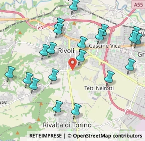 Mappa Ospedale di Rivoli Endoscopia Digestiva, 10098 Rivoli TO, Italia (2.335)