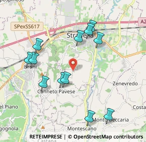 Mappa Frazione Casa Agati, 27049 Stradella PV, Italia (2.03917)