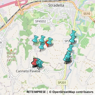Mappa Frazione Casa Agati, 27049 Stradella PV, Italia (0.97308)