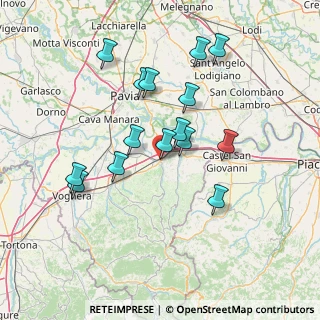 Mappa Via Romera Vecchia, 27043 Broni PV, Italia (13.588)