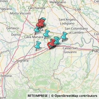 Mappa Via Romera Vecchia, 27043 Broni PV, Italia (9.52267)