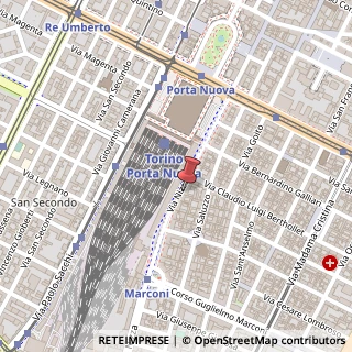 Mappa Via Nizza, 19, 10125 Torino, Torino (Piemonte)