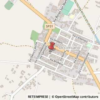 Mappa Via Cavour, 36, 15040 Occimiano, Alessandria (Piemonte)