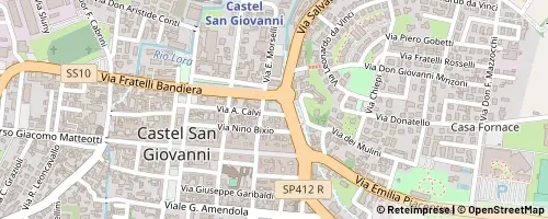 Mappa Castel San Giovanni