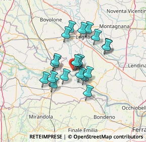 Mappa SR482, 45032 Bergantino RO, Italia (10.092)