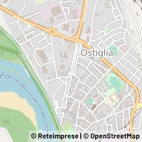 Mapa Ostiglia