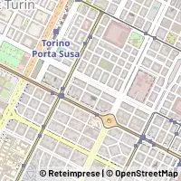 Mapa Torino