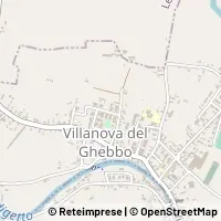 Mapa Villanova del Ghebbo