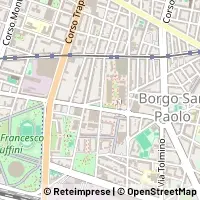 Mapa Torino