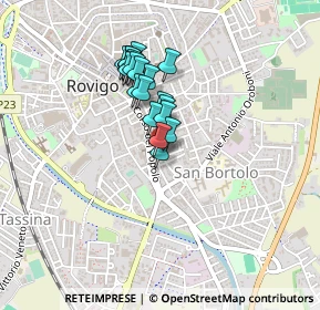 Mappa Via Don Giovanni Minzoni, 45100 Rovigo RO, Italia (0.3255)