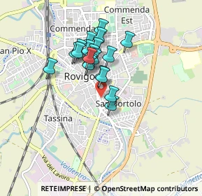 Mappa Via Don Giovanni Minzoni, 45100 Rovigo RO, Italia (0.6775)