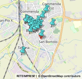 Mappa Via Don Giovanni Minzoni, 45100 Rovigo RO, Italia (0.7655)