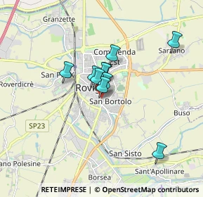 Mappa Via Don Giovanni Minzoni, 45100 Rovigo RO, Italia (1.47818)