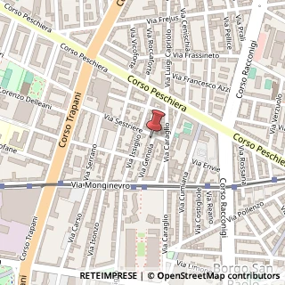 Mappa Via Genola, 21, 10141 Torino, Torino (Piemonte)